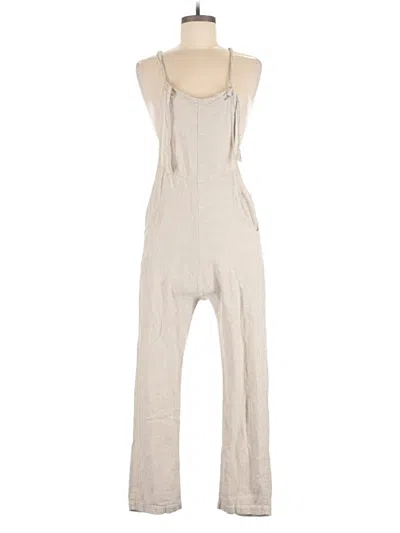 Pre-owned Assorted Brands Jumpsuit In Tan