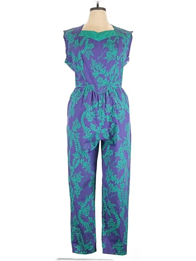 Pre-owned Assorted Brands Jumpsuit In Teal