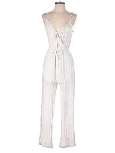 Pre-owned Assorted Brands Jumpsuit In White