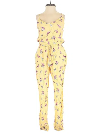 Pre-owned Assorted Brands Jumpsuit In Yellow