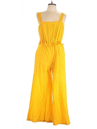 Pre-owned Assorted Brands Jumpsuit In Yellow