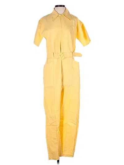 Pre-owned Assorted Brands Jumpsuit In Yellow