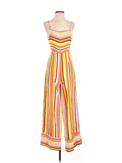 Pre-owned Assorted Brands Jumpsuit In Yellow