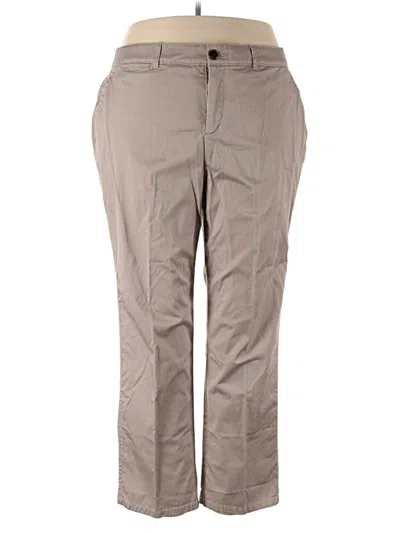 Pre-owned Assorted Brands Khaki Pant In Brown