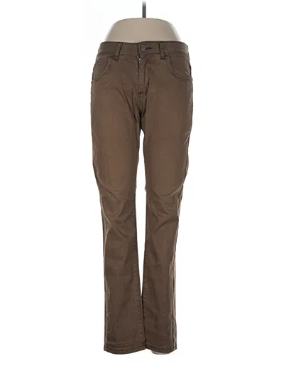 Pre-owned Assorted Brands Khaki Pant In Brown