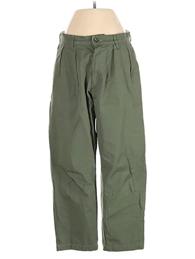 Pre-owned Assorted Brands Khaki Pant In Green