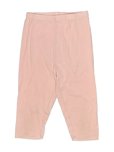 Pre-owned Assorted Brands Kids' Khaki Pant In Pink