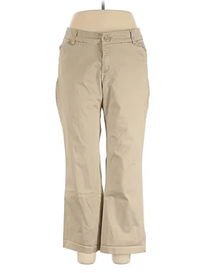 Pre-owned Assorted Brands Khaki Pant In Tan