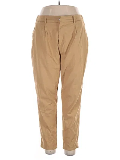 Pre-owned Assorted Brands Khaki Pant In Tan