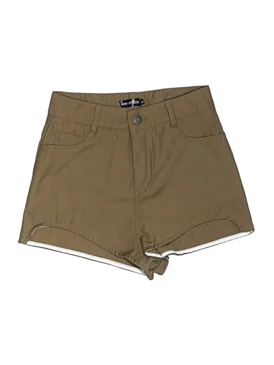 Pre-owned Assorted Brands Khaki Shorts In Brown