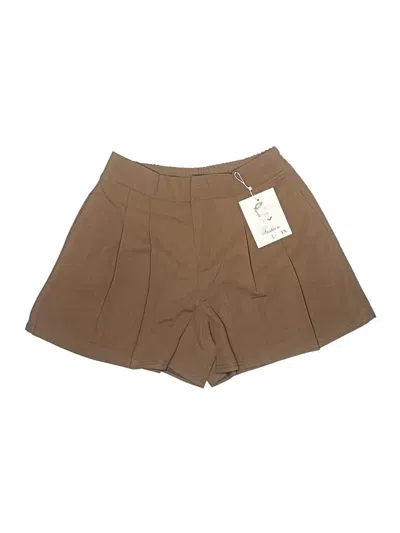 Pre-owned Assorted Brands Khaki Shorts In Brown