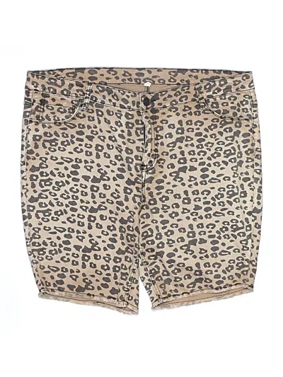 Pre-owned Assorted Brands Khaki Shorts In Brown