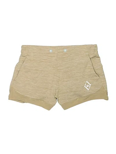 Pre-owned Assorted Brands Khaki Shorts In Gold