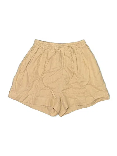 Pre-owned Assorted Brands Khaki Shorts In Gold