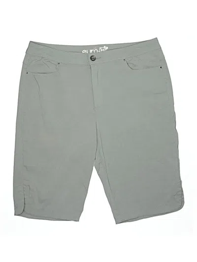 Pre-owned Assorted Brands Khaki Shorts In Gray