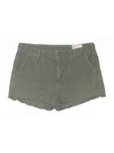 Pre-owned Assorted Brands Khaki Shorts In Green