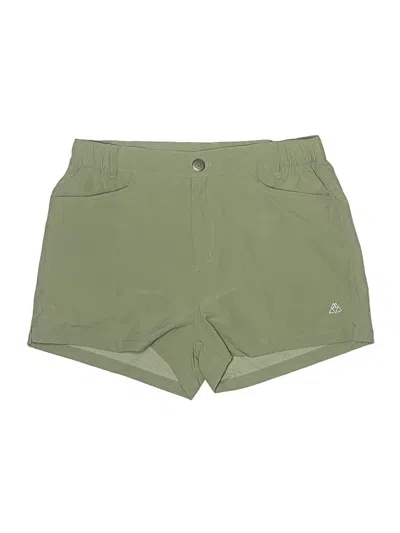 Pre-owned Assorted Brands Khaki Shorts In Green