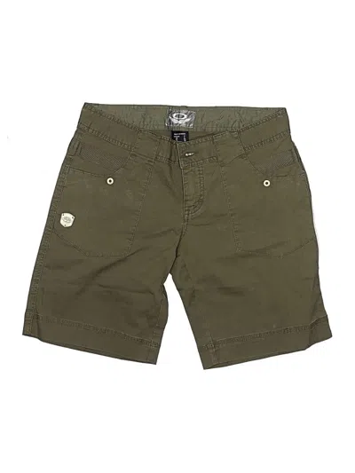 Pre-owned Assorted Brands Khaki Shorts In Green
