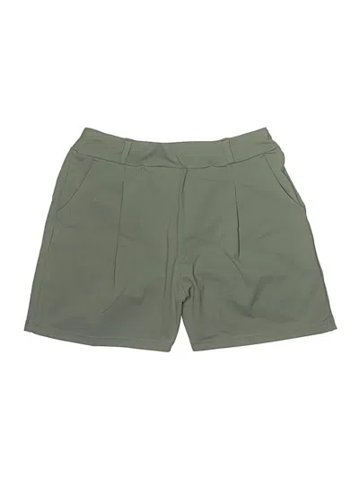 Pre-owned Assorted Brands Khaki Shorts In Green