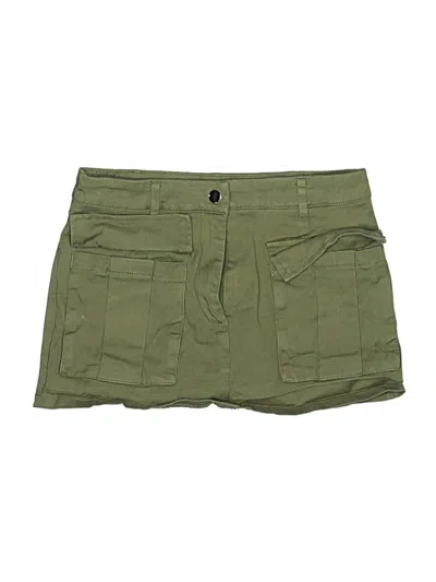 Pre-owned Assorted Brands Khaki Shorts In Green