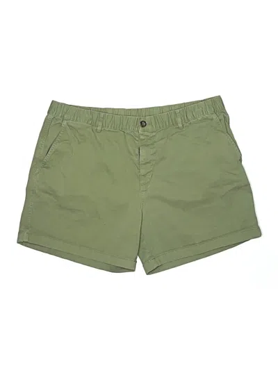 Pre-owned Assorted Brands Khaki Shorts In Green