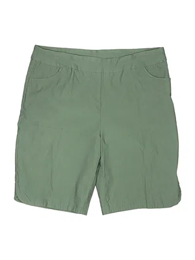 Pre-owned Assorted Brands Khaki Shorts In Green