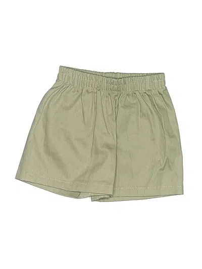 Pre-owned Assorted Brands Kids' Khaki Shorts In Green