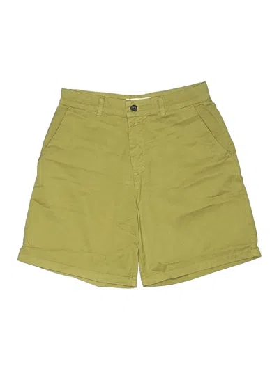 Pre-owned Assorted Brands Khaki Shorts In Green
