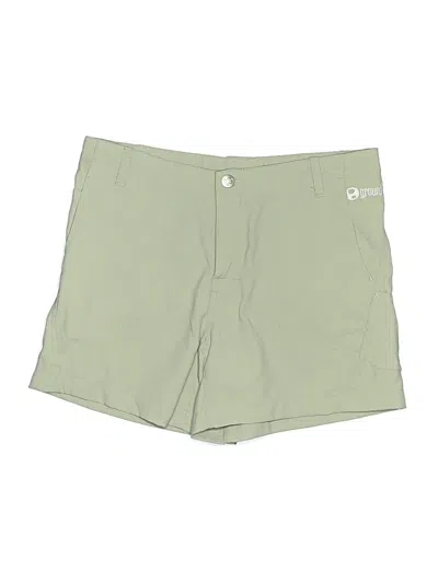 Pre-owned Assorted Brands Khaki Shorts In Green