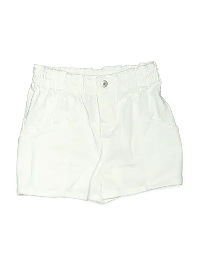 Pre-owned Assorted Brands Kids' Khaki Shorts In Ivory