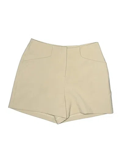 Pre-owned Assorted Brands Khaki Shorts In Ivory