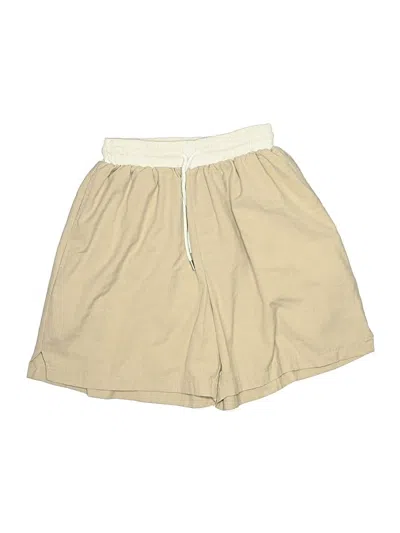 Pre-owned Assorted Brands Khaki Shorts In Tan