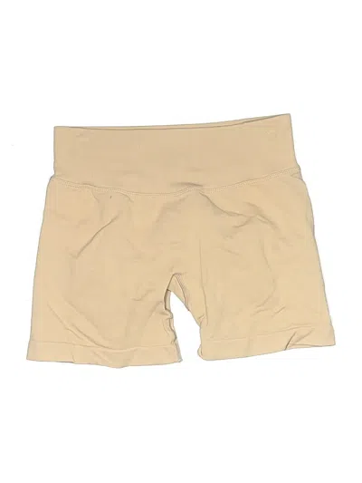 Pre-owned Assorted Brands Khaki Shorts In Tan