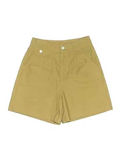 Pre-owned Assorted Brands Khaki Shorts In Tan