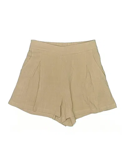 Pre-owned Assorted Brands Khaki Shorts In Tan