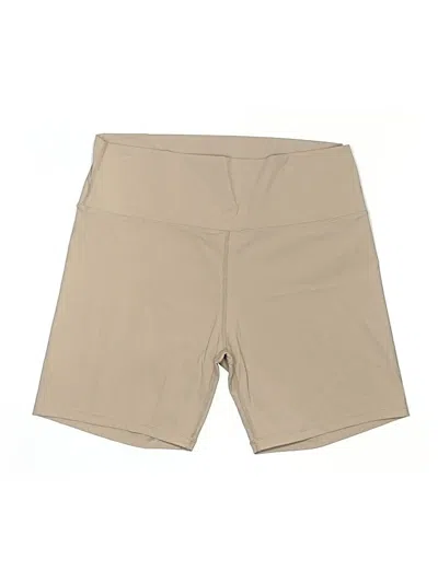Pre-owned Assorted Brands Khaki Shorts In Tan
