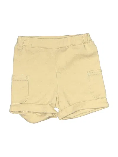 Pre-owned Assorted Brands Babies' Khaki Shorts In Yellow
