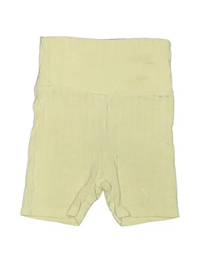 Pre-owned Assorted Brands Babies' Khaki Shorts In Yellow