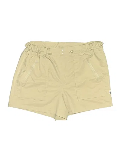 Pre-owned Assorted Brands Khaki Shorts In Yellow