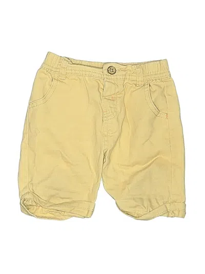 Pre-owned Assorted Brands Kids' Khaki Shorts In Yellow