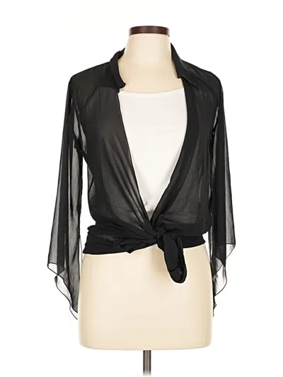 Pre-owned Assorted Brands Kimono In Black