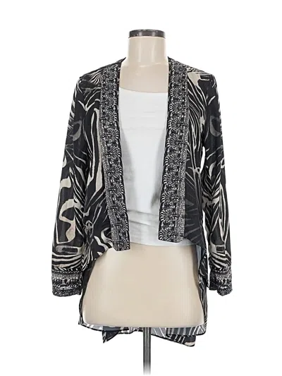 Pre-owned Assorted Brands Kimono In Black