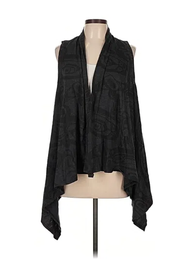 Pre-owned Assorted Brands Kimono In Black