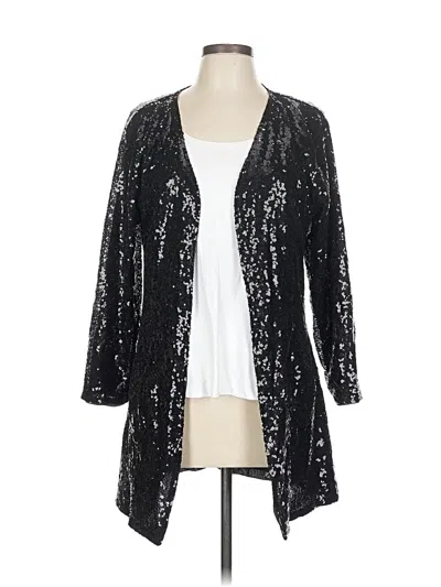 Pre-owned Assorted Brands Kimono In Black