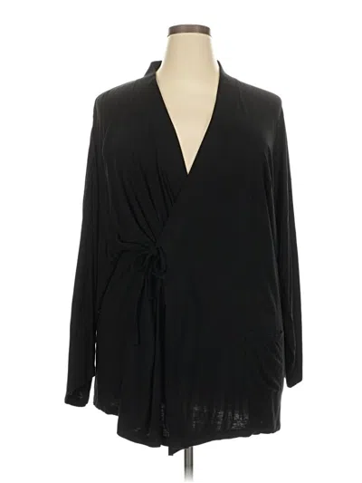 Pre-owned Assorted Brands Kimono In Black