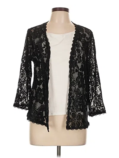 Pre-owned Assorted Brands Kimono In Black