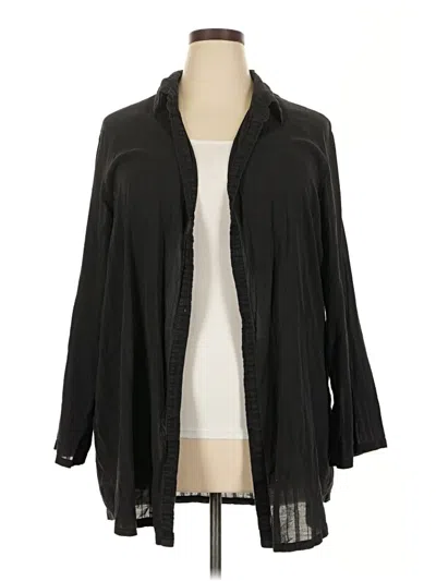 Pre-owned Assorted Brands Kimono In Black