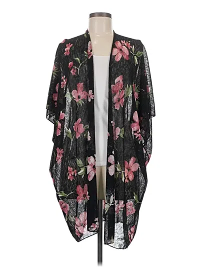 Pre-owned Assorted Brands Kimono In Black