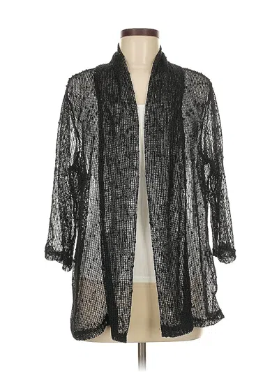 Pre-owned Assorted Brands Kimono In Black