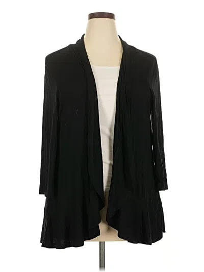 Pre-owned Assorted Brands Kimono In Black